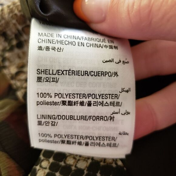 INC International Concepts Floral Snake Print Lined Midi Skirt - Picture 5 of 9